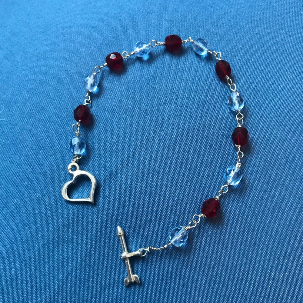 Pi Beta Phi toggle bracelet